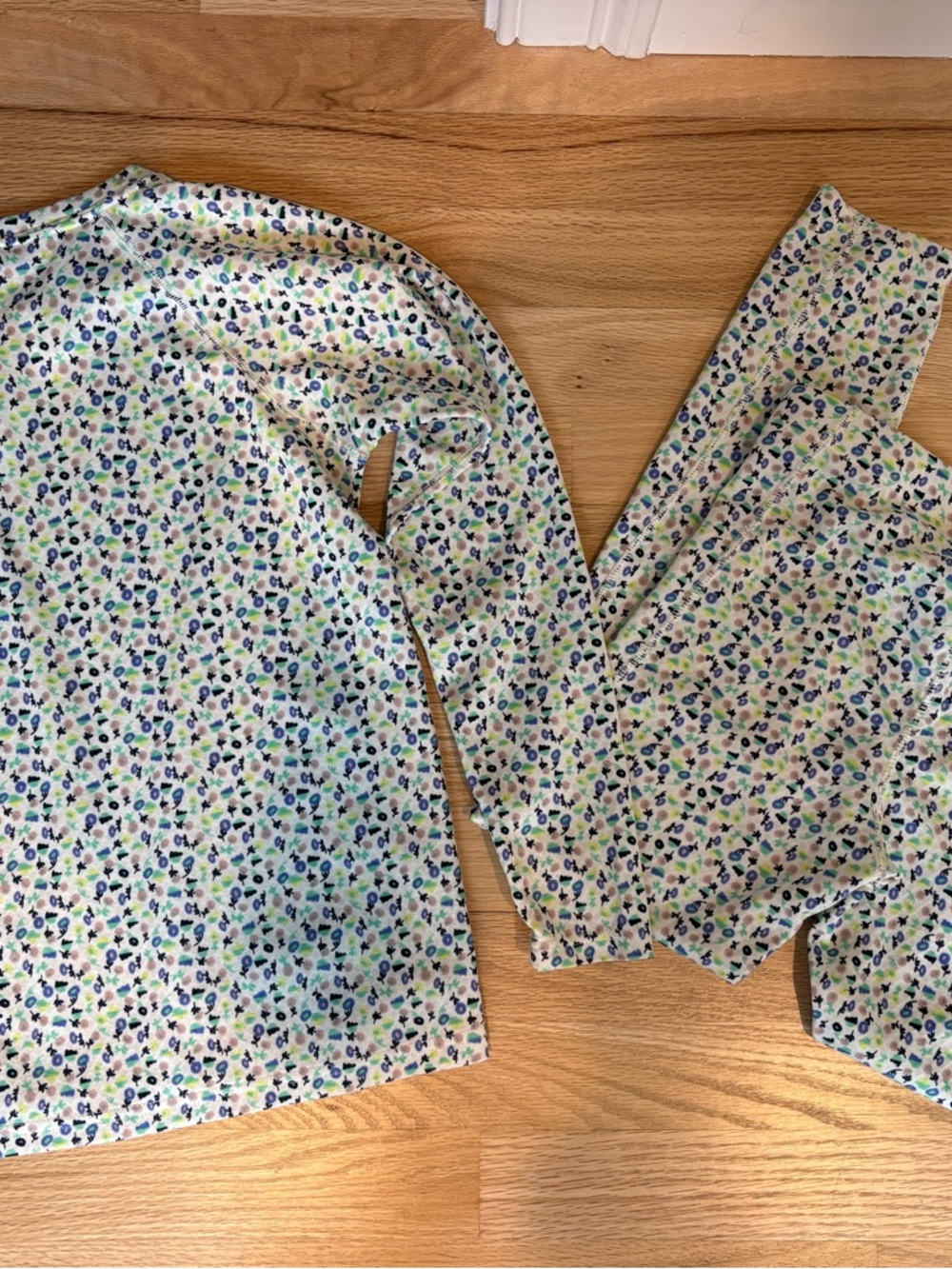 Patagonia Floral Print Capilene Set - Kids 10